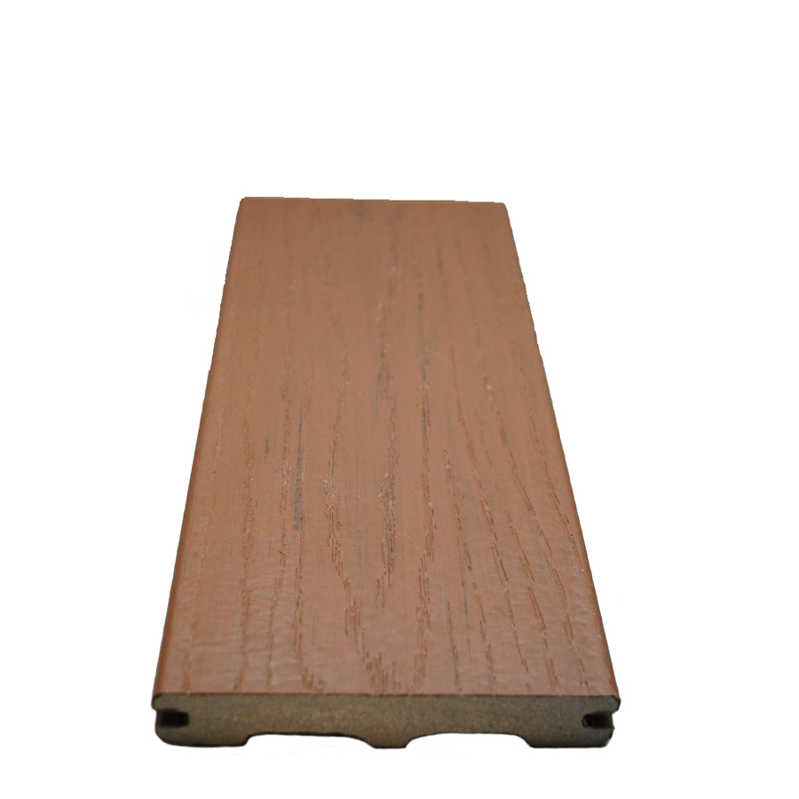 Style Selections 12 Ft Beechwood Brown Grooved Composite Deck Board regarding sizing 900 X 900