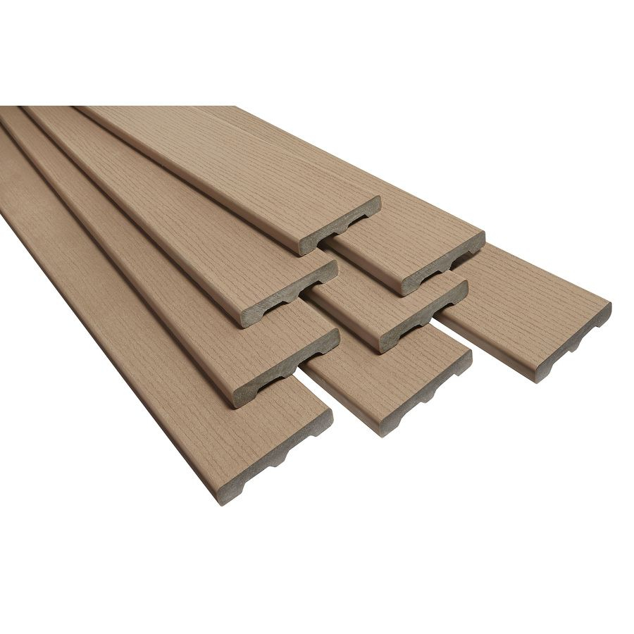 Style Selections Composite Decking Hop Natural Brown Ultra Low for dimensions 900 X 900