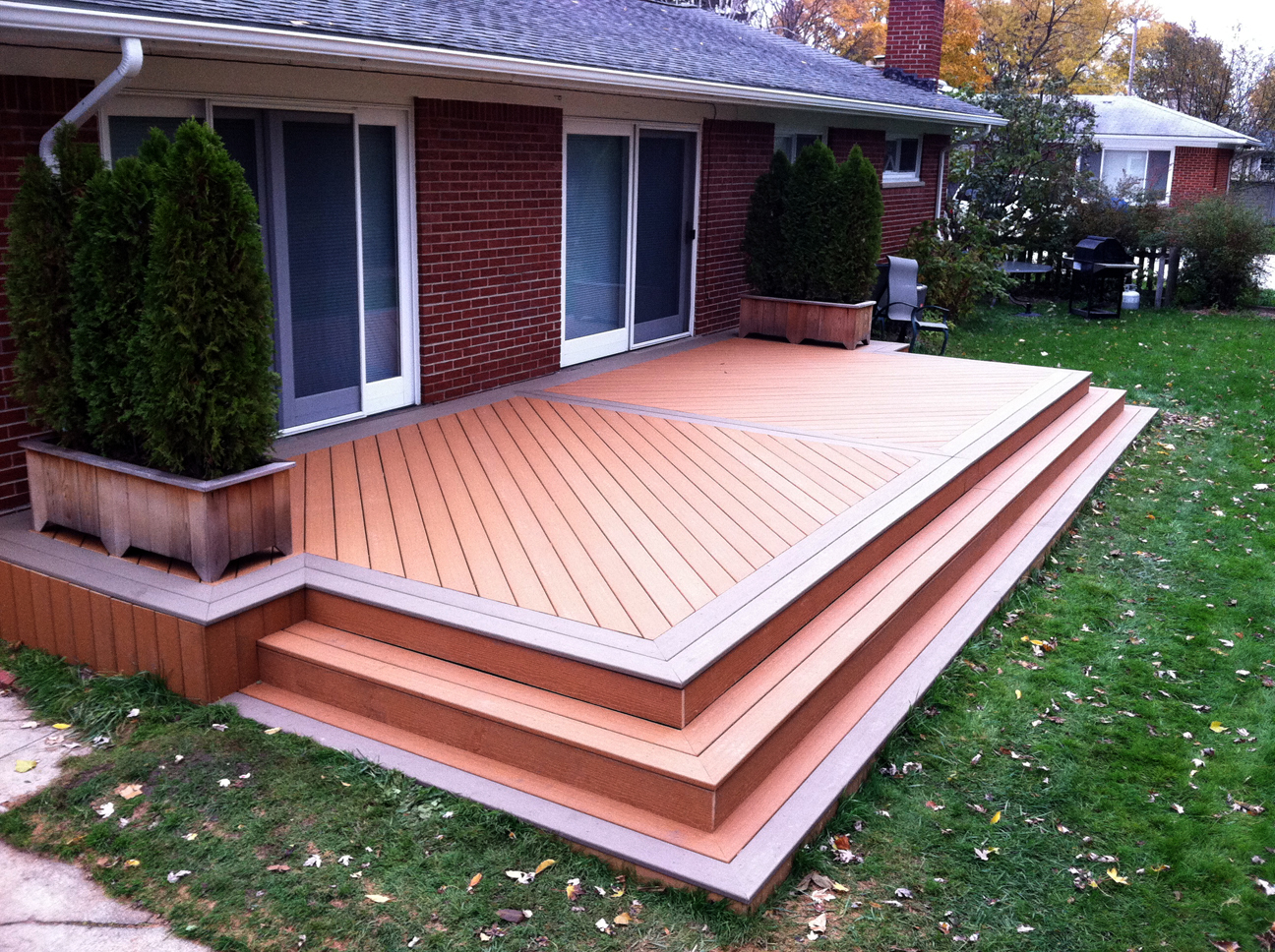 Submit A Review Or Photo Moistureshield Composite Decks regarding proportions 1296 X 968