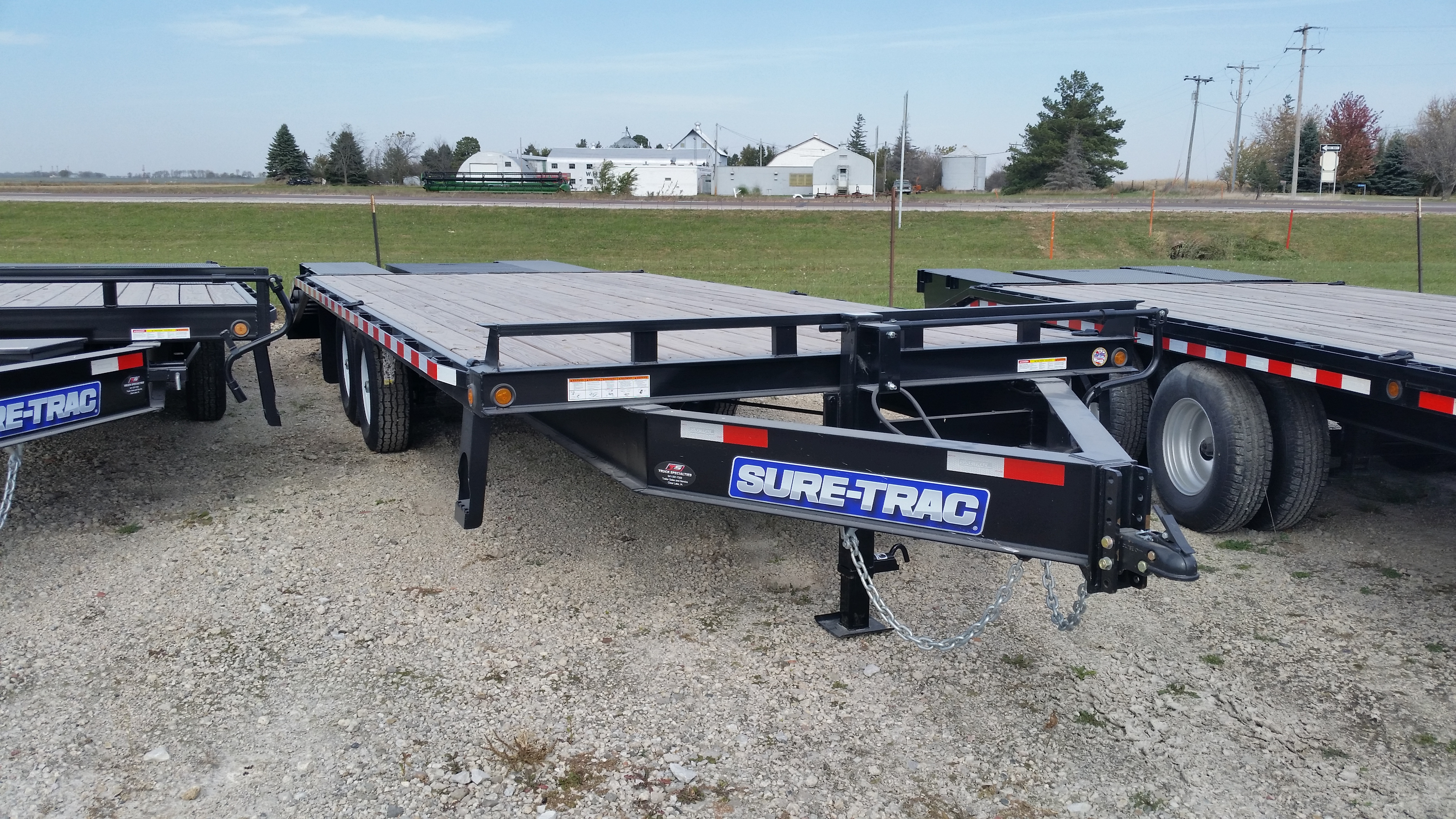 Sure Trac Bumper Pull Deckover Trailer Truck Specialties with proportions 5312 X 2988