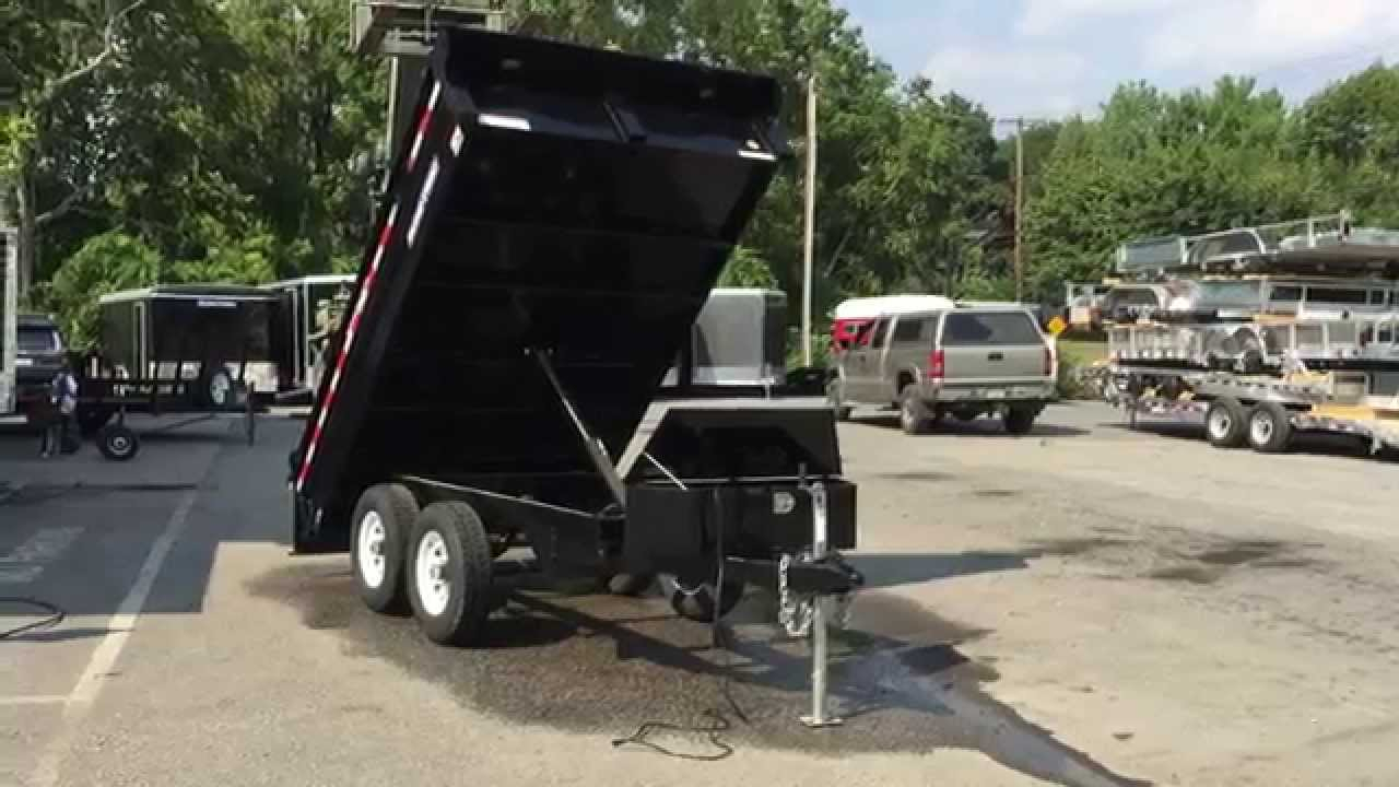 Sure Trac Dump Trailer 6x10 Deckover 717 220 4220 Best Choice regarding size 1280 X 720