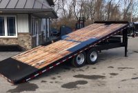 Sure Trac Gooseneck Deckover Hydraulic Tilt Flatbed Trailer 102x22 for size 1280 X 720