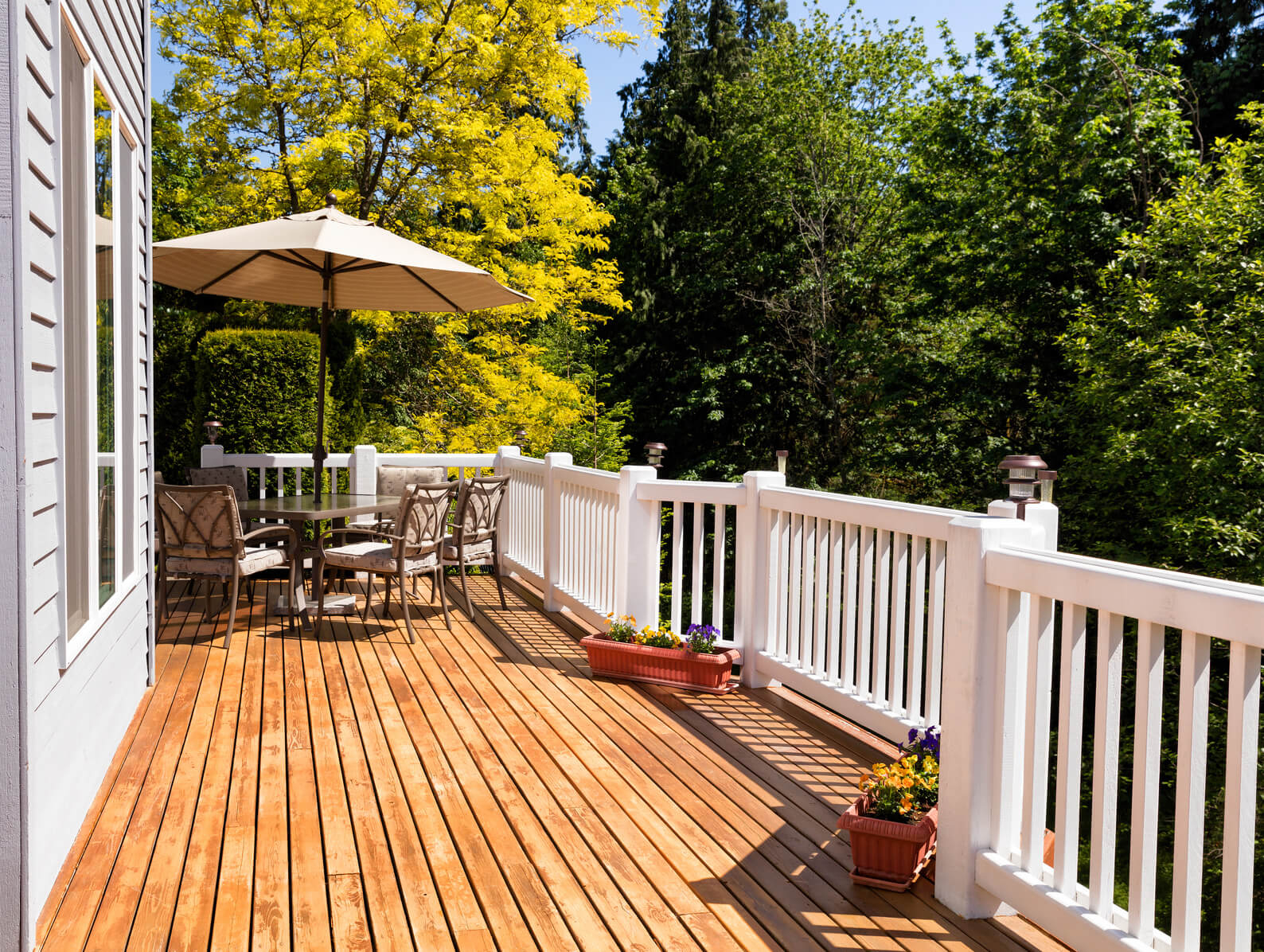 The Best Wood To Build Your Deck Roof To Deck Restoration pertaining to size 1588 X 1196