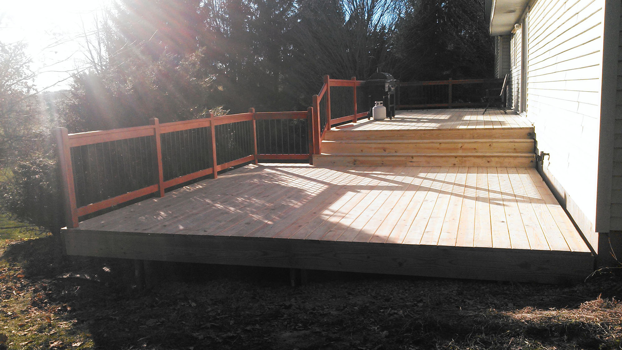 The Hot Tub Deck Rockford Mi General Contractor Armstrong Builders for proportions 2000 X 1125