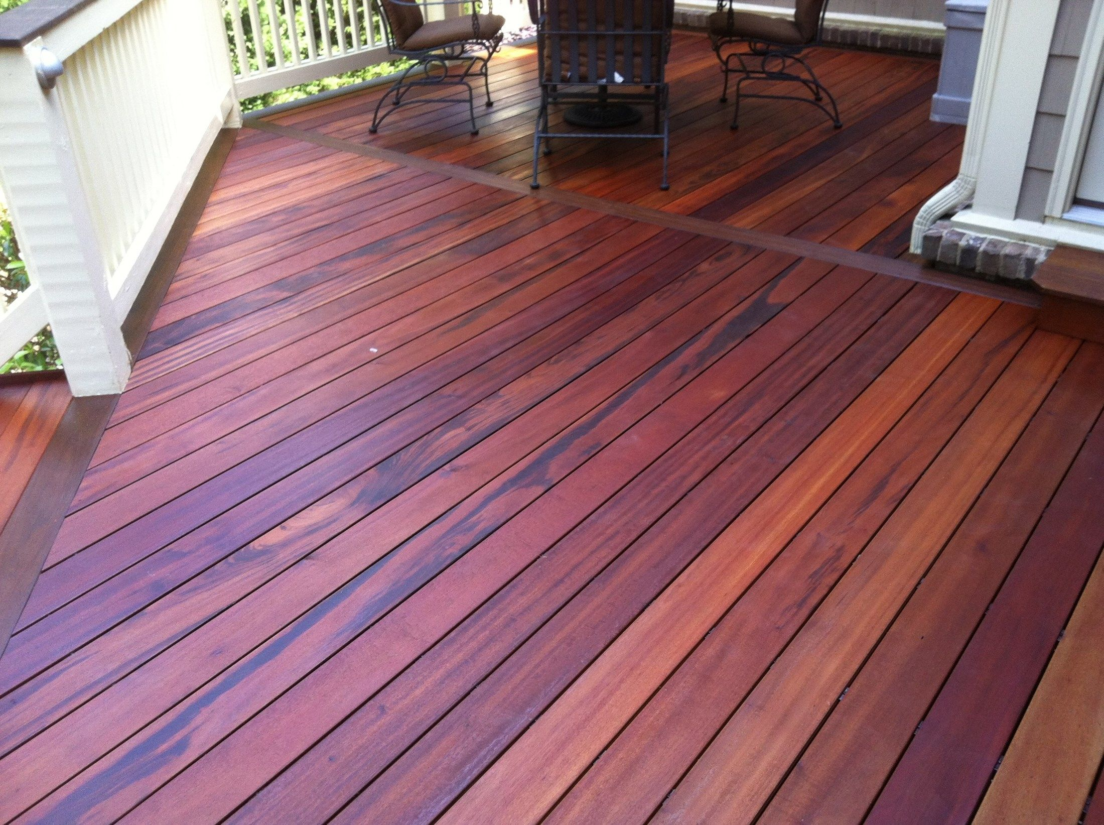 The Look Of Tiger Wood Decking Picture 3477 Decks with regard to size 2200 X 1643