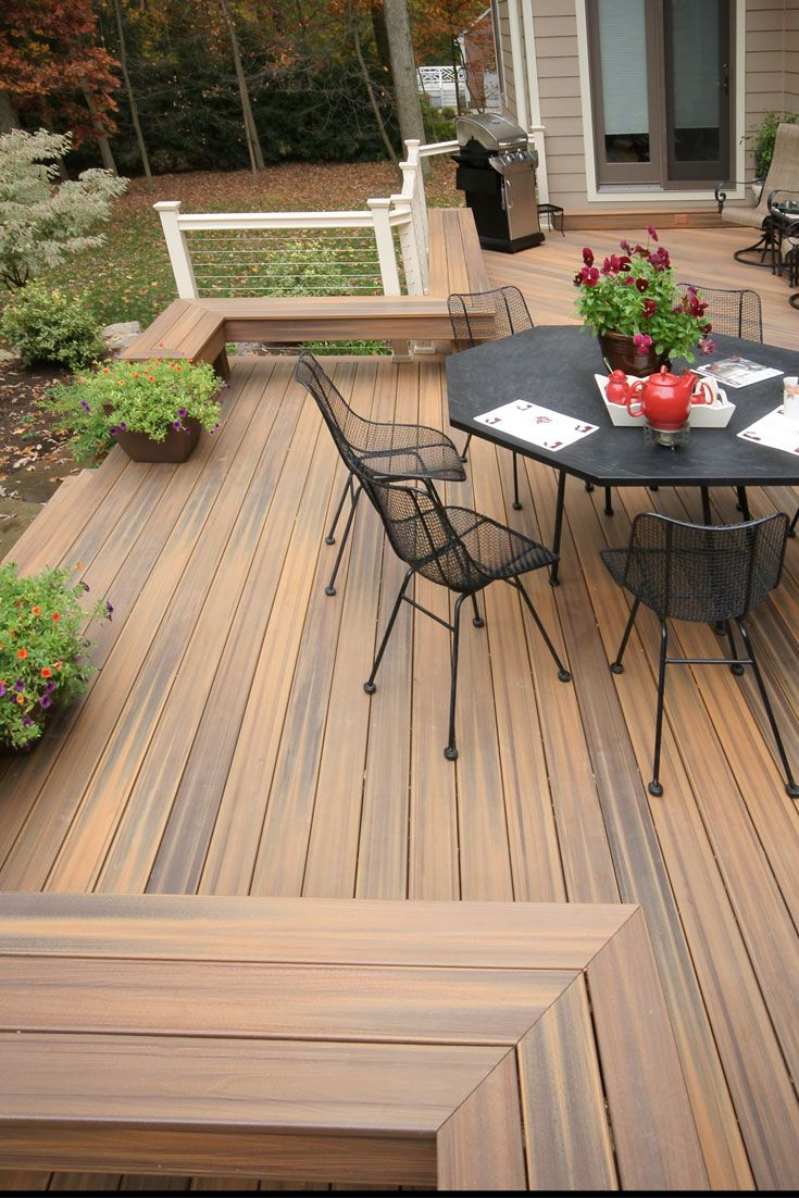 The Natural Streaking Of Fiberon Horizon Ipe Composite Decking regarding dimensions 735 X 1102