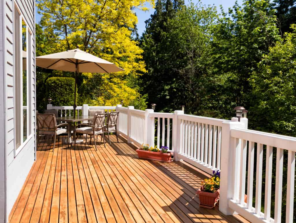 The Pros And Cons Of Cedar Decking Decks Docks Lumber Co with measurements 1024 X 771