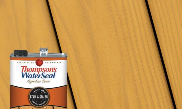 Thompsons Waterseal Signature Series Pre Tinted Honey Gold Semi within dimensions 900 X 900