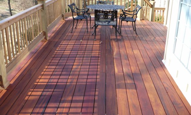 Tiger Wood Exotic Hardwood Decking Chesterfield Fence And Deck Co for proportions 1600 X 1200