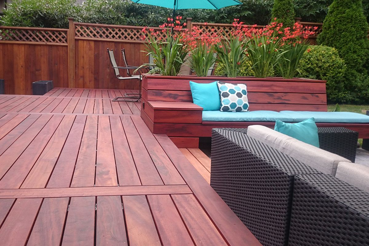 Tigerwood Decking Finished With Penofin Hardwood Oil Poco Building for sizing 1200 X 800
