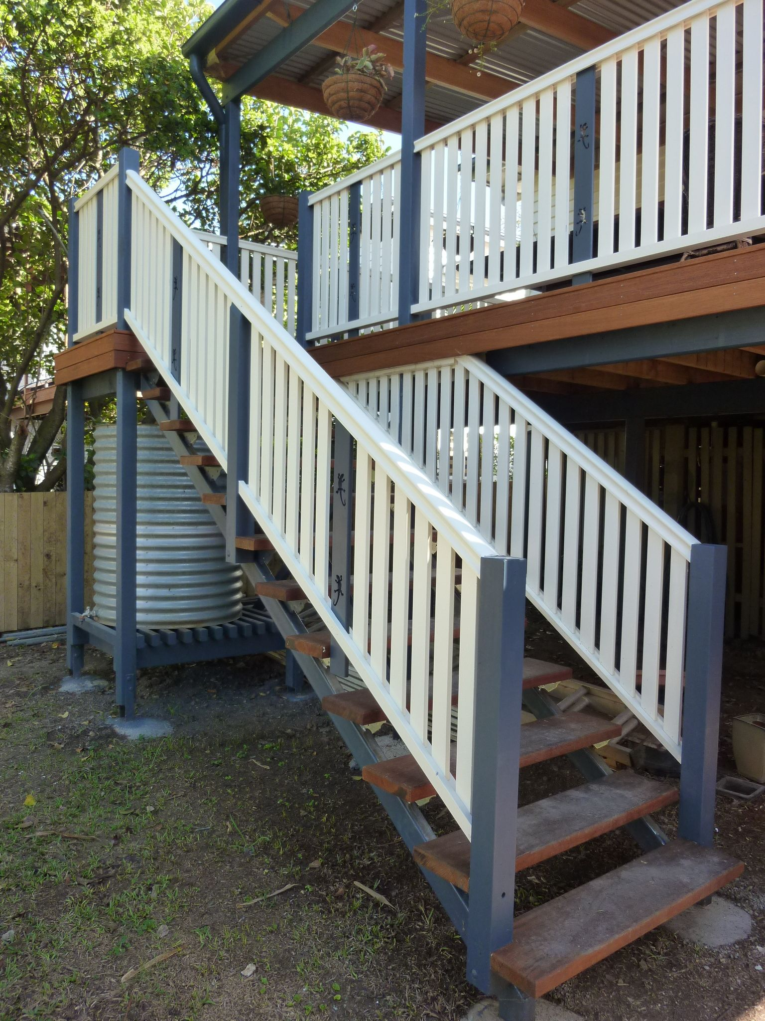 Timber Decks Brisbane Federation Style Handrail Walkway Handrail in size 1536 X 2048