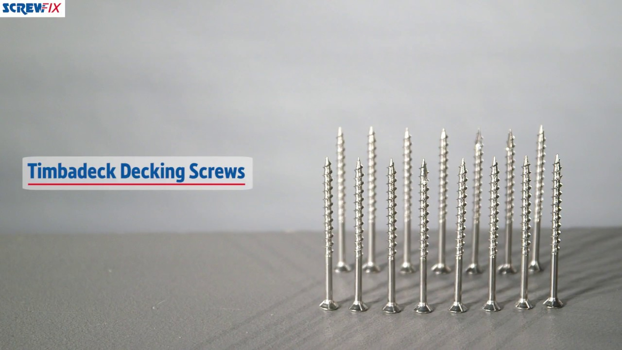 Timberdeck Double Countersunk Stainless Steel Decking Screws in measurements 1280 X 720