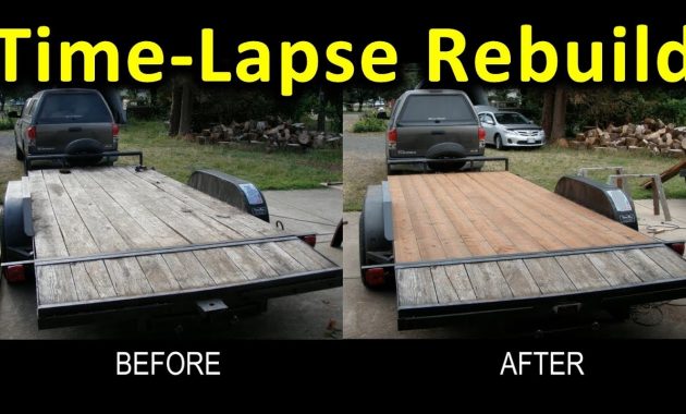 Time Lapse Trailer Deck Rebuild Narrated Gopro Pics At 2 Second inside size 1280 X 720