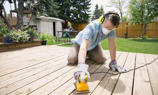 Tips For Sanding A Wood Deck Before Refinishing for dimensions 1500 X 1000