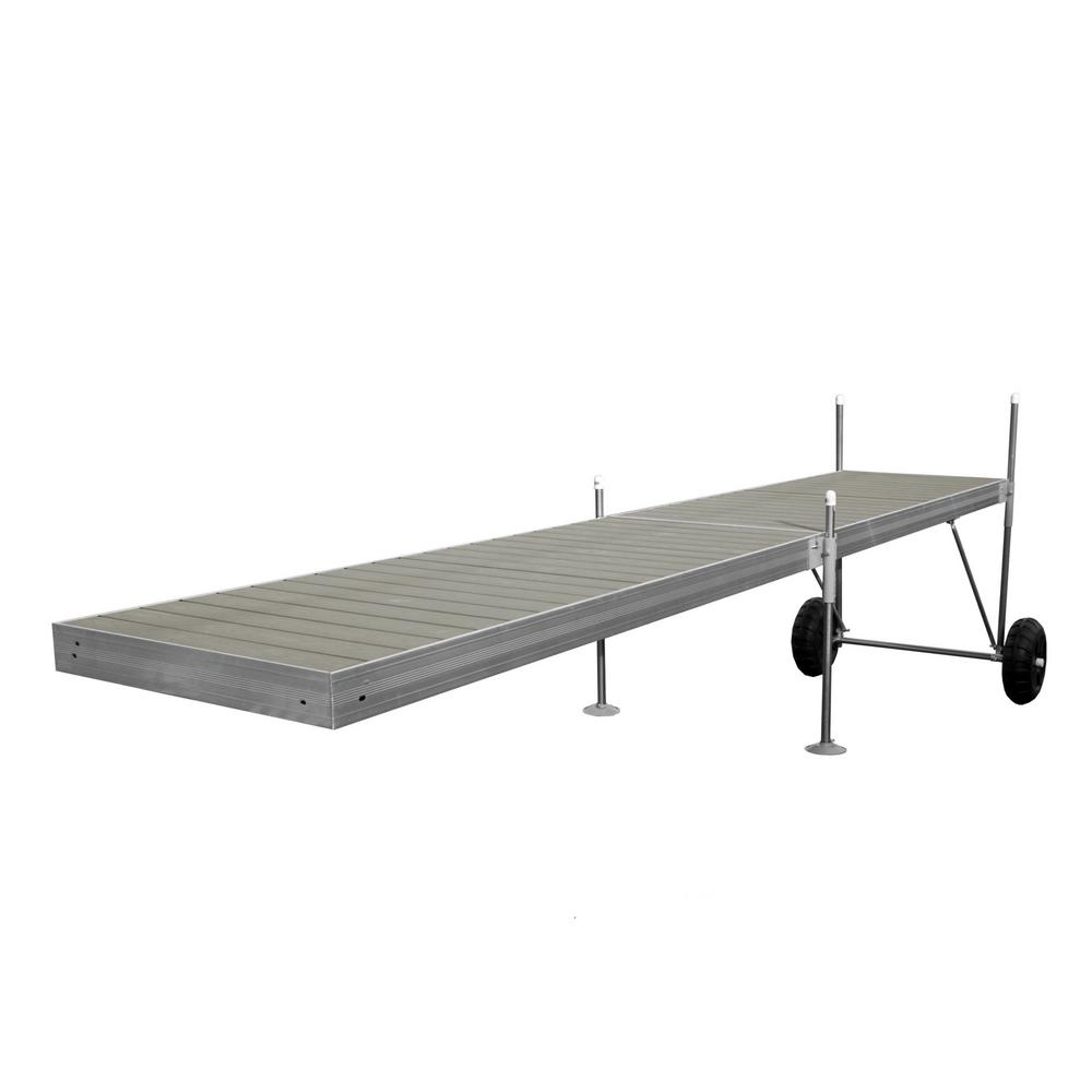 Tommy Docks 20 Ft Roll In Dock Straight Aluminum Frame With pertaining to sizing 1000 X 1000