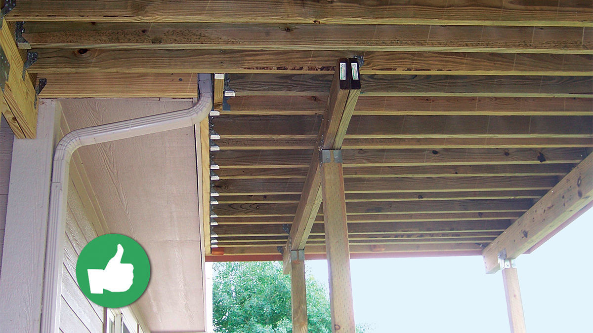 Top 10 Deck Building Mistakes Fine Homebuilding with regard to measurements 1200 X 675