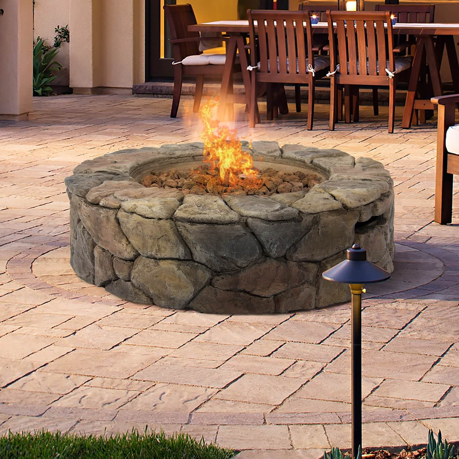 Top 15 Types Of Propane Patio Fire Pits With Table Buying Guide intended for dimensions 1500 X 1500