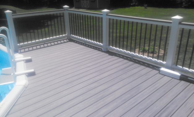 Trex Deck Railing Binghamton Ny Snows Building Construction regarding size 3264 X 2448