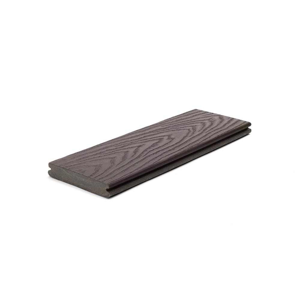 Trex Select 1 In X 55 In X 1 Ft Woodland Brown Composite Decking intended for dimensions 1000 X 1000