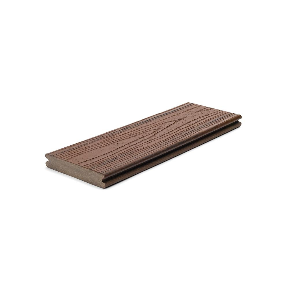 Trex Transcend 1 In X 55 In X 1 Ft Lava Rock Composite Decking Board Sample throughout dimensions 1000 X 1000