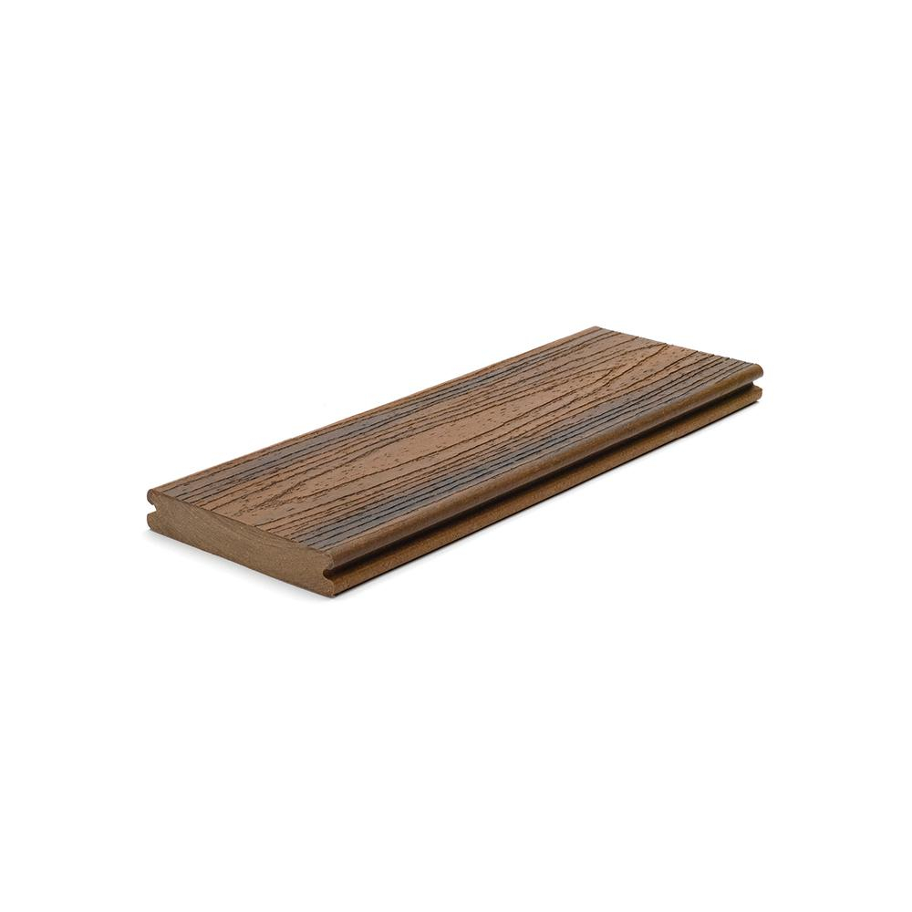 Trex Transcend 1 In X 55 In X 1 Ft Spiced Rum Composite Decking for sizing 1000 X 1000