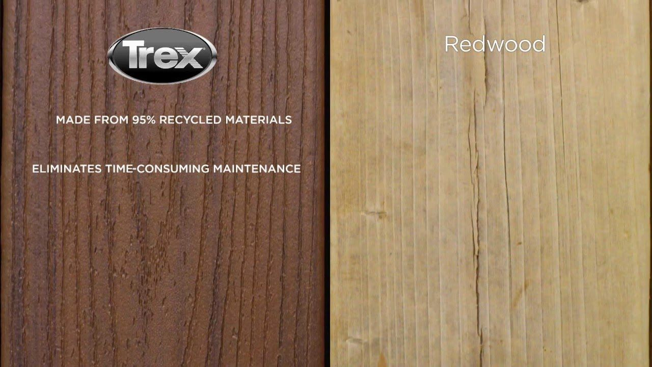 Trex Vs Redwood Everyone Loves The Natural Look Of Wood But Hates regarding proportions 1280 X 720