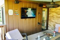 Tv Mounted Outside Underneath A Covered Deck Berea Ky Platinum intended for size 4032 X 3024