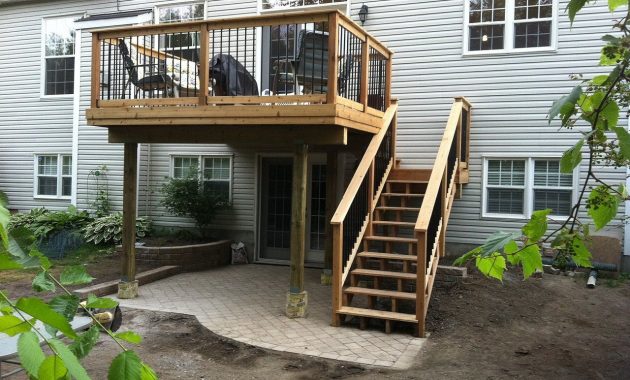 Two Story Decks With Stairs Ottawa Hoyle Contracting Second with regard to size 1280 X 956