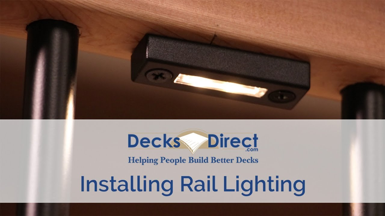 Under Rail Deck Lighting Deck Railing Lighting Decksdirect regarding proportions 1280 X 720