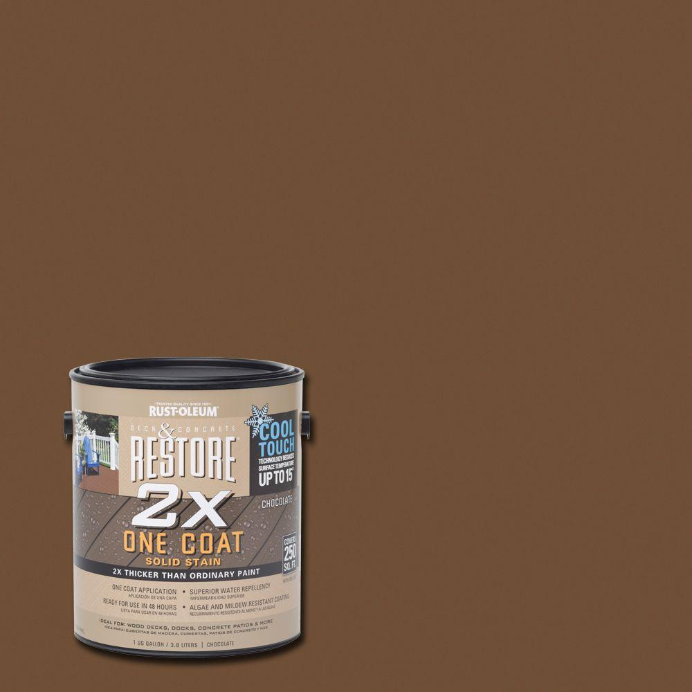 Upc 020066294120 Rust Oleum Restore 1 Gal 2x Chocolate Cool Touch in dimensions 1000 X 1000