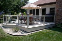 Vekadeck Vinyl Deck And Railing With Aluminum Balusters regarding sizing 2288 X 1712