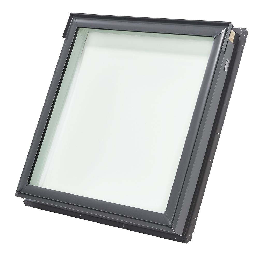 Velux 21 In X 26 78 In Fixed Deck Mount Skylight With Laminated with sizing 1000 X 1000