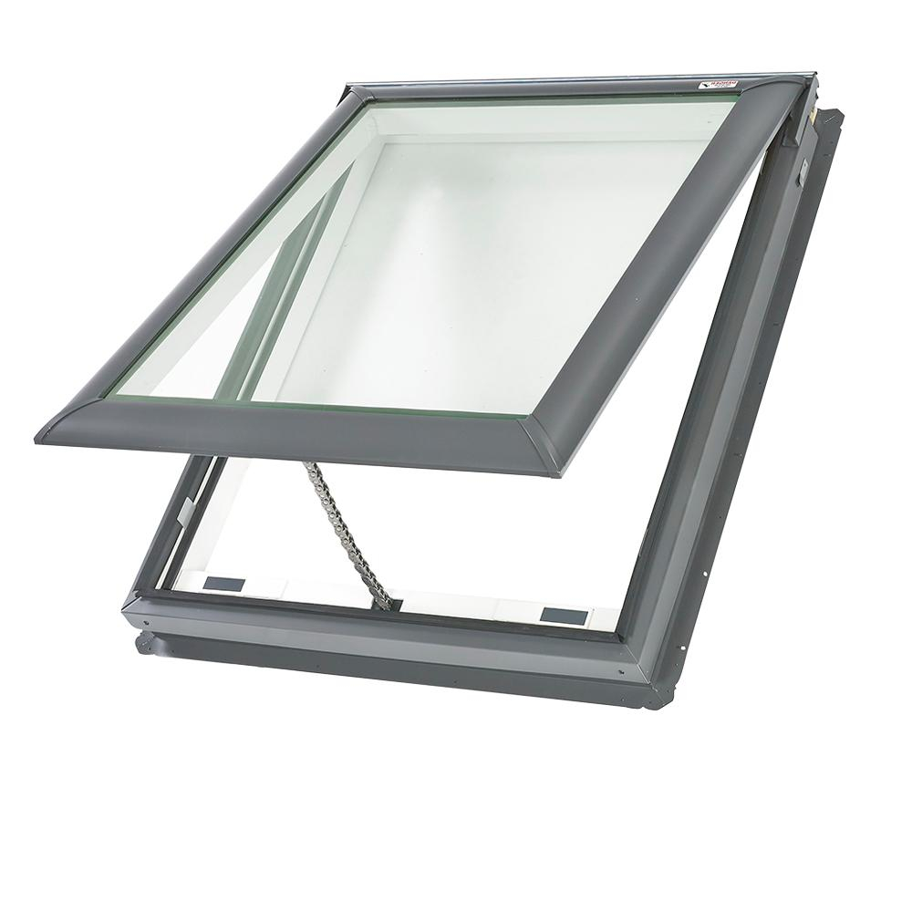 Velux 44 14 X 45 34 In Fresh Air Venting Deck Mount Skylight With within dimensions 1000 X 1000