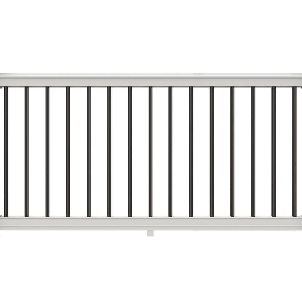 Veranda Premier 6 Ft X 36 In White Polycomposite Rail Kit With with regard to proportions 1000 X 1000