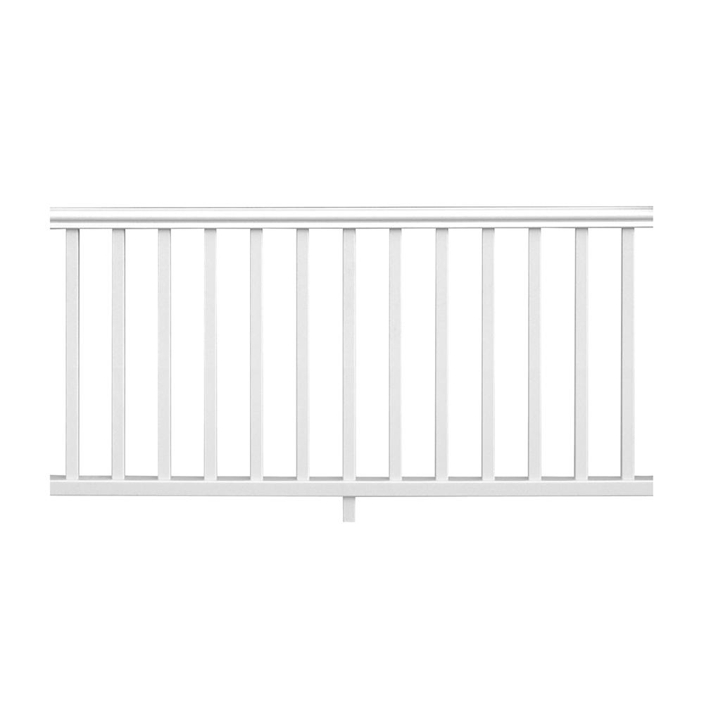 Veranda Traditional 6 Ft X 36 In White Polycomposite Rail Kit pertaining to measurements 1000 X 1000
