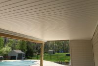 Vinyl Soffit For Gutter System Under Deck Decks I Built Beach inside measurements 2000 X 1500