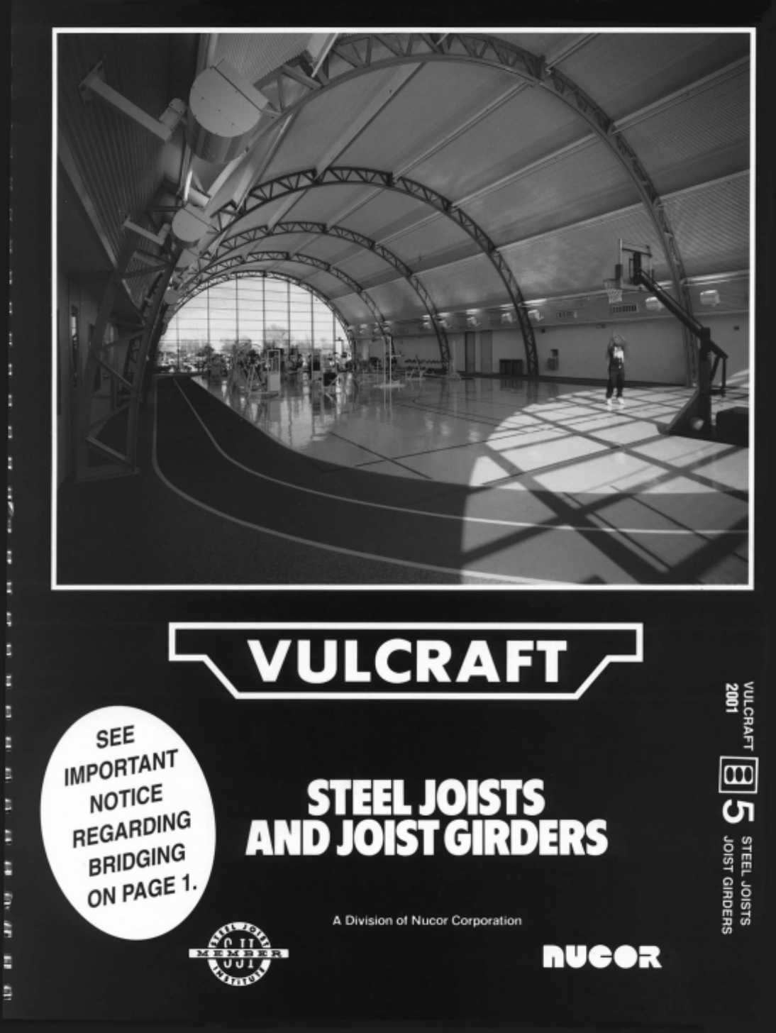 Vulcraft Steel Joists And Joist Girders Catalog regarding sizing 1094 X 1456
