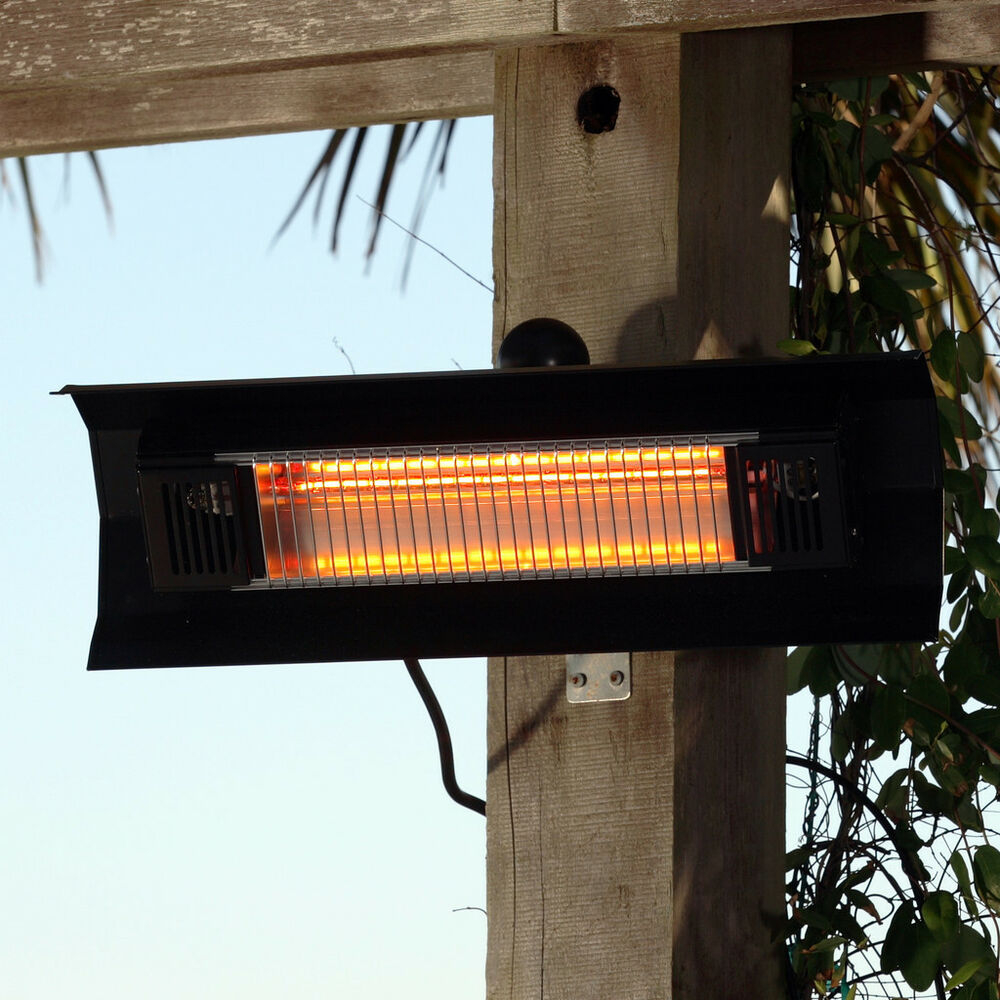 Wall Mount Infrared Outdoor Electric Patio Deck Heater 690730604601 for proportions 1000 X 1000