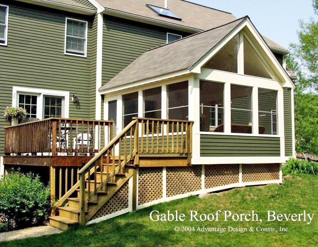 Want To Convert Your Deck To A Porch Suburban Boston Decks And In with regard to measurements 1024 X 797