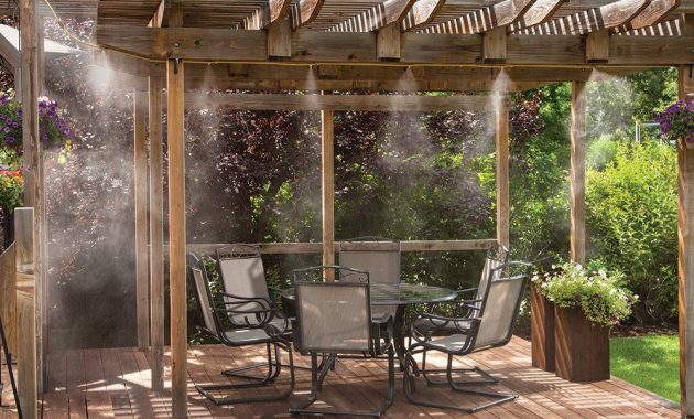 Water Misting System Mist Air Cooler Deck Outdoor Cooling Patio regarding measurements 1000 X 1000