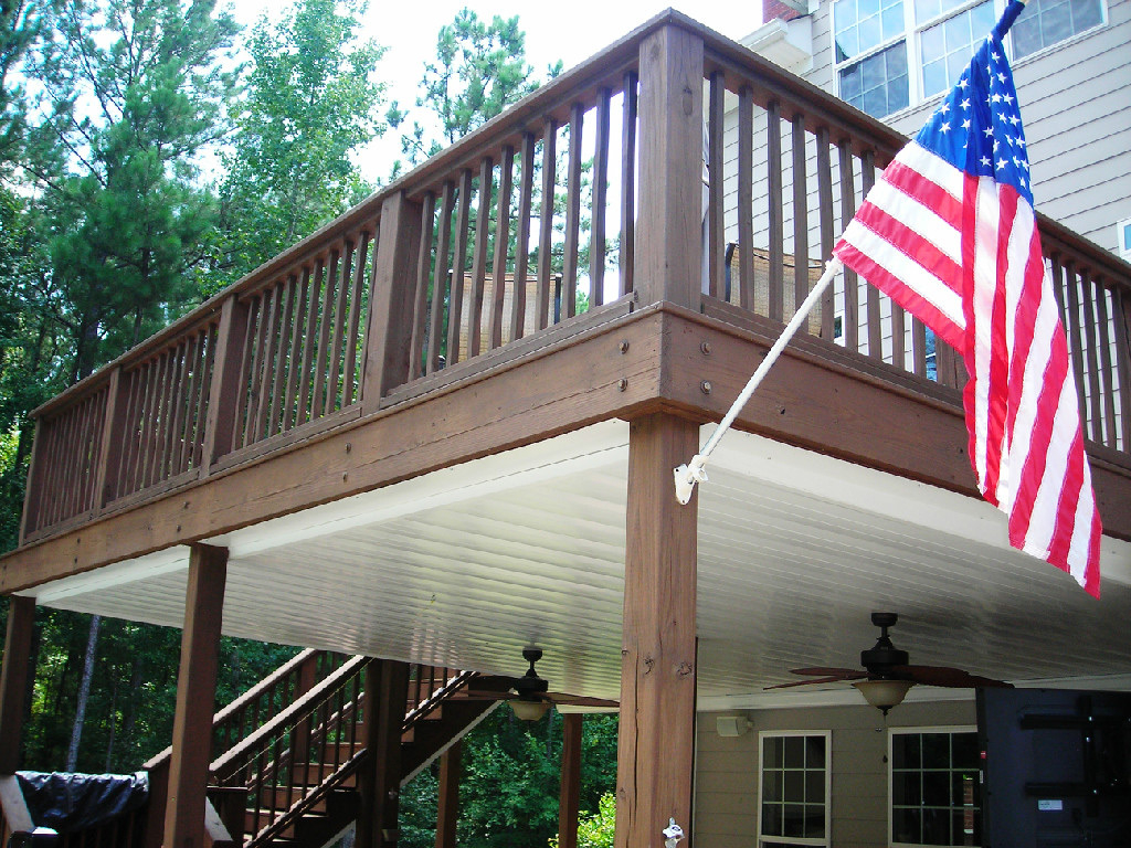 Watershed Underdeck Systems Underdecks Marietta Underdecking within proportions 1024 X 768