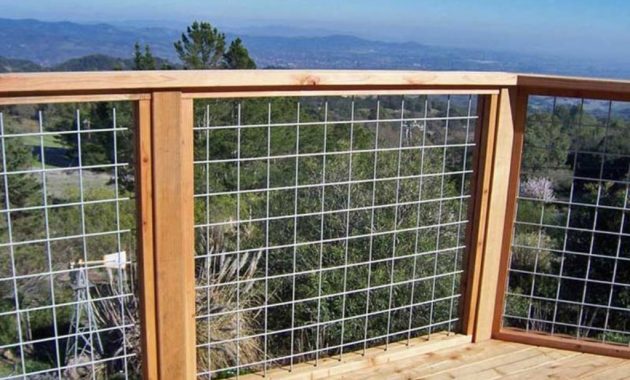 Wire Mesh Deck Railing Systems Diy Wire Deck Railing Deck pertaining to measurements 1024 X 768