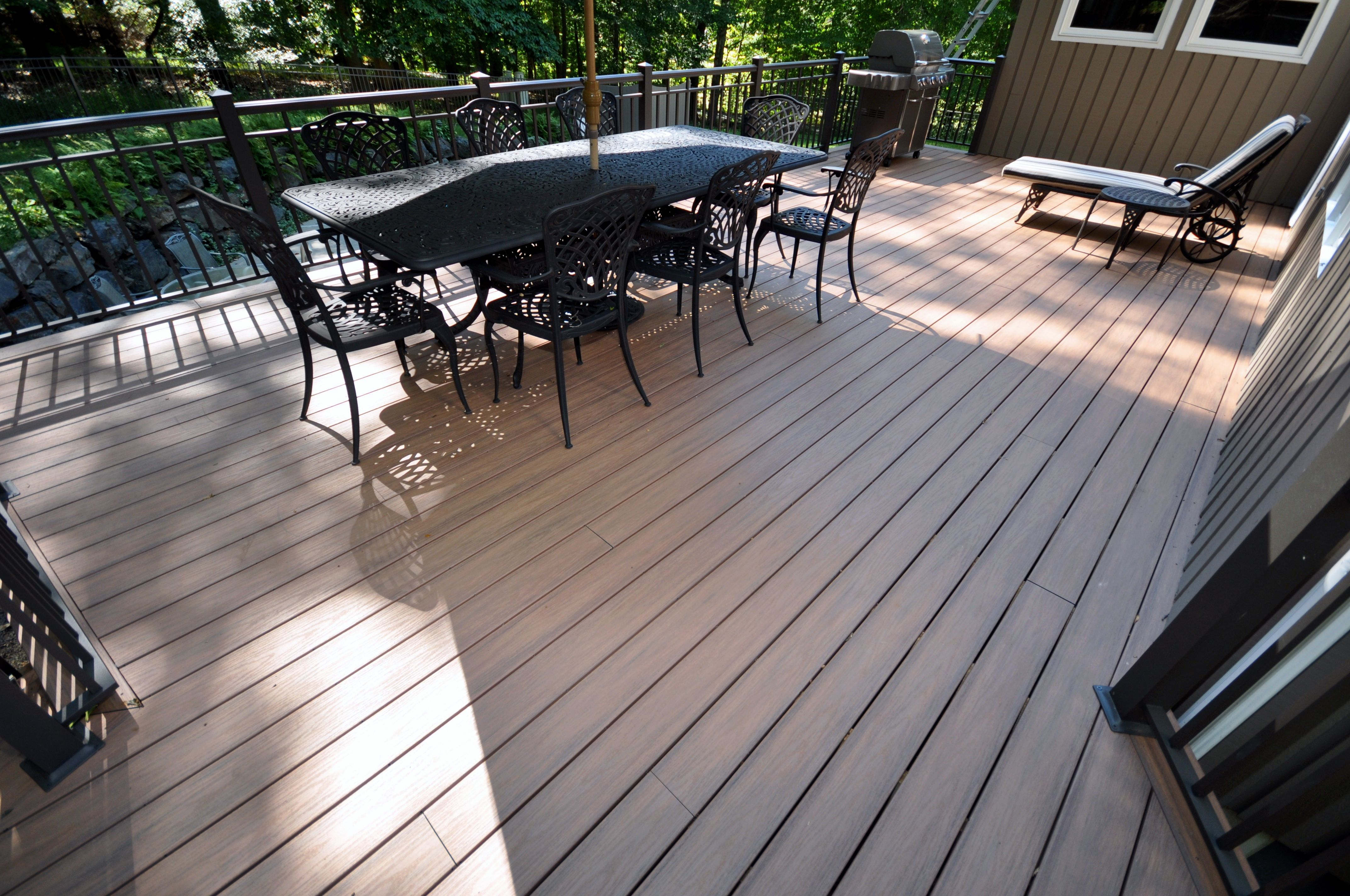 Wolfdecking In Amberwood Installed With Camo Hidden Deck Fasteners regarding dimensions 4288 X 2848