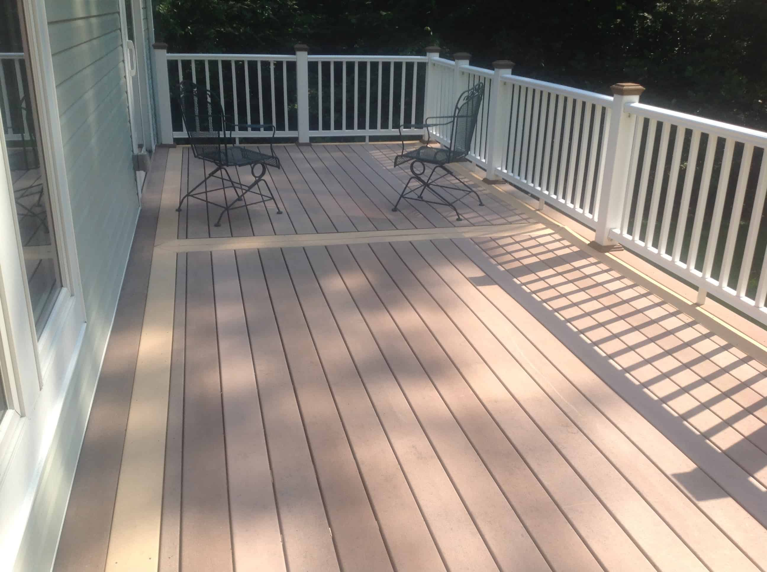 Wood And Composite Decking Pros Cons A Sturdy Wooden Deck Homemade regarding size 2592 X 1936