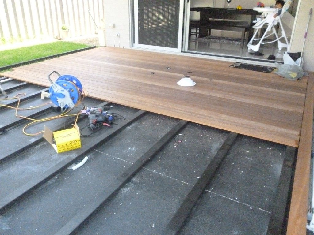 Wood Deck Over Concrete And Wood Deck Over Concrete Porch inside measurements 1024 X 768