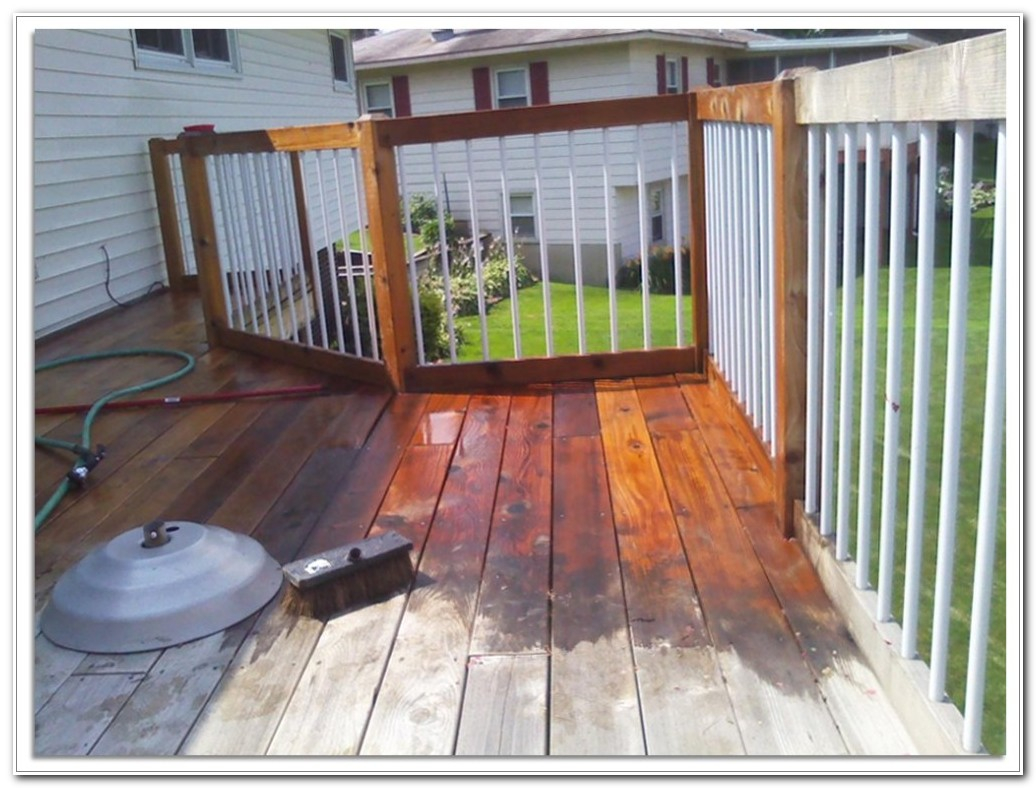 Wood Deck Stain Color Ideas Decks Home Decorating with proportions 1036 X 788