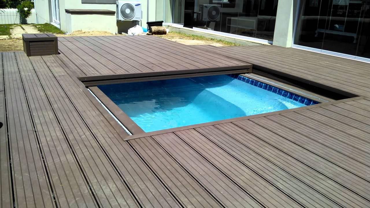 Wooden Deck Around Inground Pool Backyard Ideas In 2019 Dipping in dimensions 1280 X 720