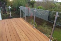 Wooden Deck With Glass Balustrade Deck Railing Glass Balcony within proportions 2048 X 1536