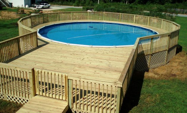 Wooden Decks Around Above Ground Pools Your Decking Ideas Pools throughout dimensions 2816 X 2112