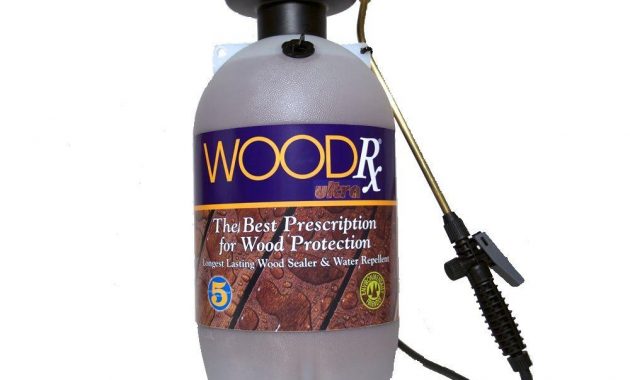 Woodrx 2 Gal Ultra Cedar Transparent Wood Stainsealer With Pump with measurements 1000 X 1000